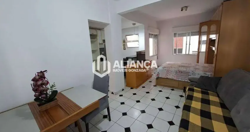 Apartamento com 1 quarto para alugar na Avenida Bartolomeu de Gusmão, Ponta da Praia, Santos