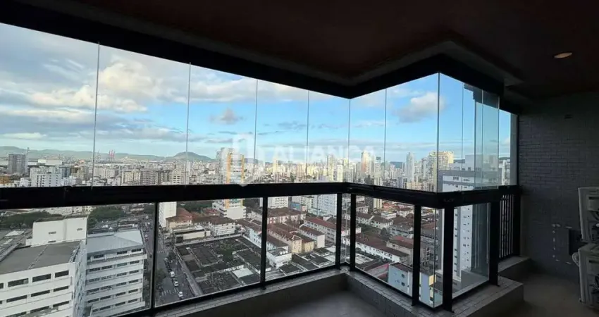 Apartamento com 1 quarto para alugar no Boqueirão, Santos 