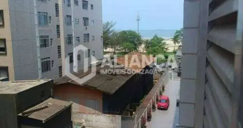 Apartamento de 1 quarto entrar e morar com portaria no prédio frente mar