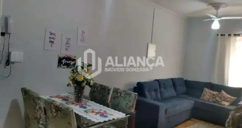 Apartamento com 1 quarto à venda na Rua Carlos Afonseca, Gonzaga, Santos