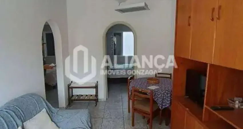 Apartamento com 2 quartos para alugar, 65 m² por r$ 3.500/mês - gonzaga - santos/sp