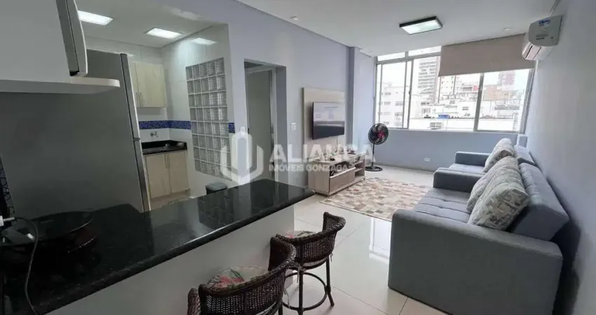 Apartamento 1 Quarto 50 Metros no Gonzaga Meia Quadra da Praia