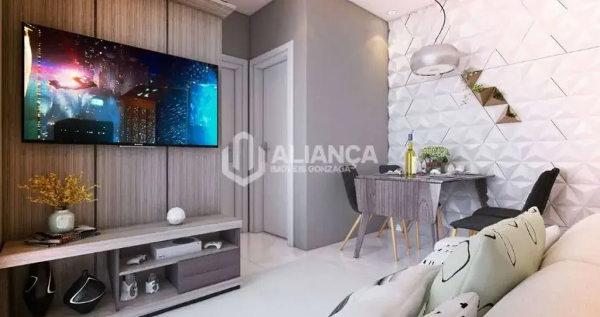 Apartamento de 2 Quartos 47 Metros Bairro Parque São Vicente