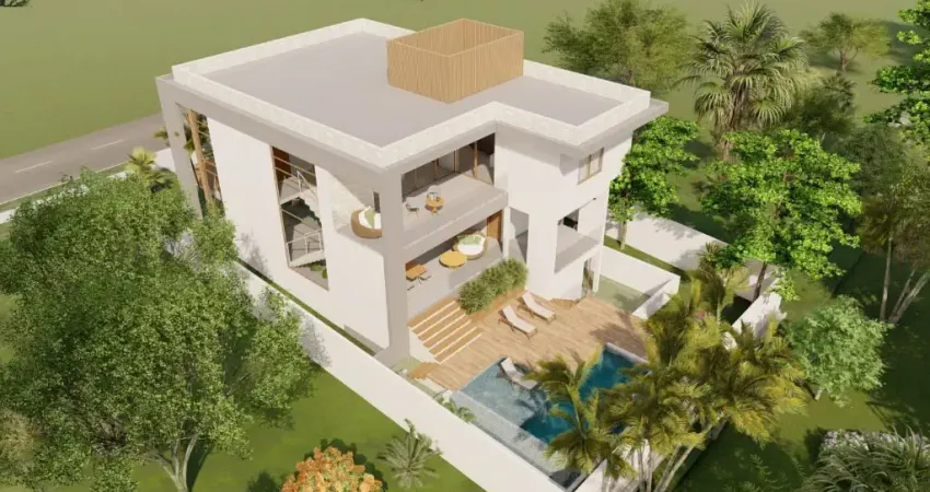 Casa 4 suítes sendo 2 com closets e banheira - Alphaville Litoral Norte 3