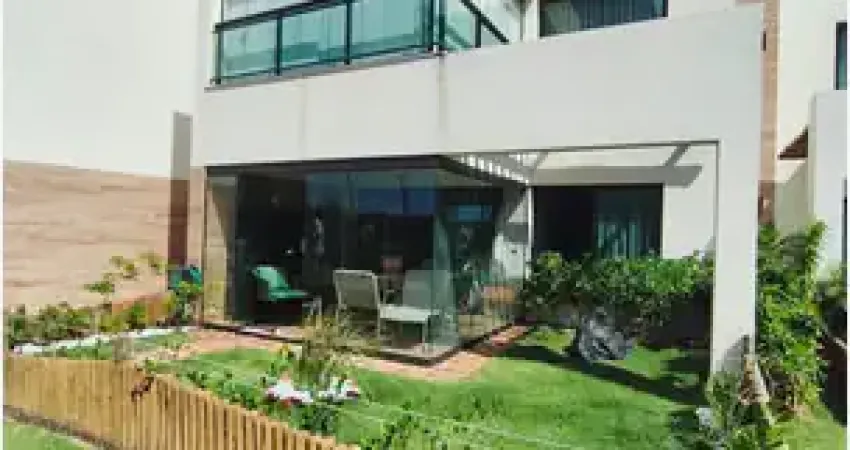 Village 3/4 suíte com 1 vaga mobiliado localizado na praia das ondas pé na areia