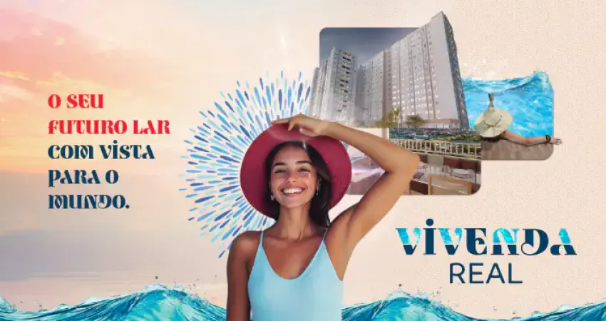 Lançamento tenda - vivenda real apartamento 2/4 com e sem varanda em porto seco pirajá