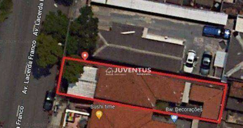 Terreno à venda, 212 m² por R$ 600.000 - Cambuci - São Paulo/SP