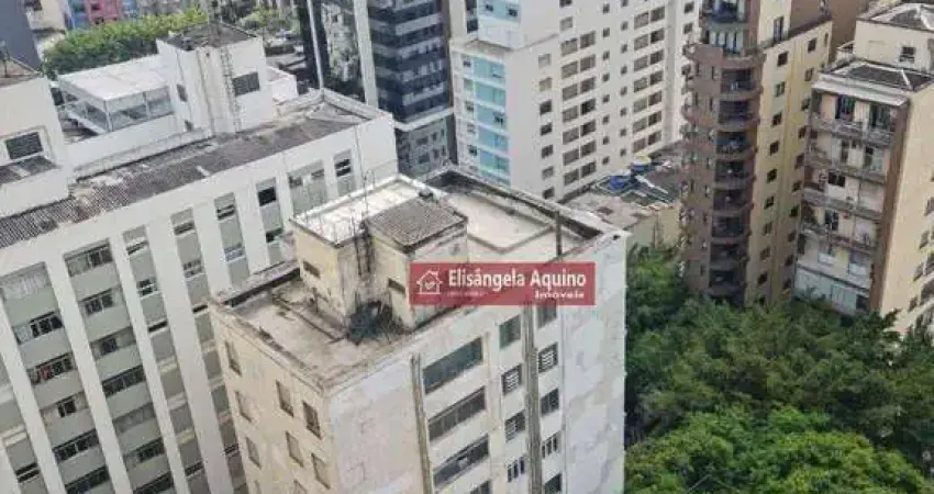 Kitnet com 1 dormitório à venda, 34 m² por r$ 380.000 - santa cecília - são paulo/sp