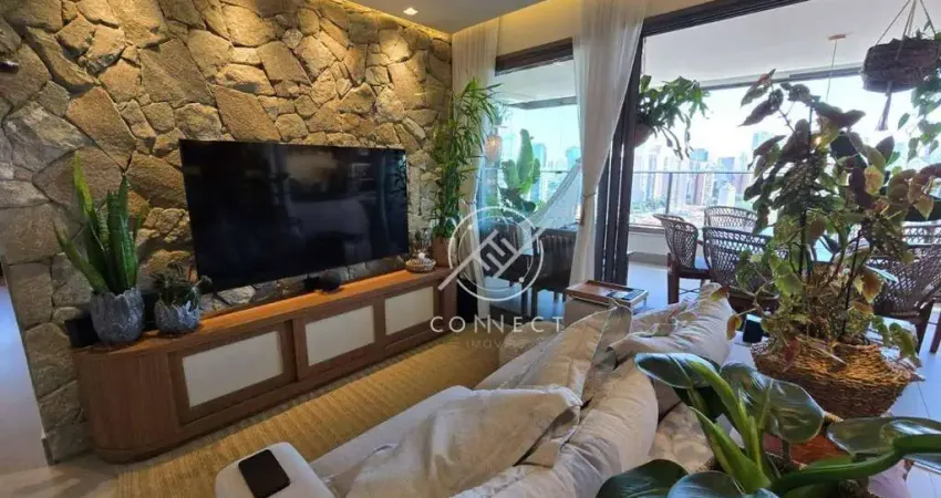 Apartamento com 3 dormitórios à venda, 131 m² por r$ 3.400.000,00 - brooklin - são paulo/sp