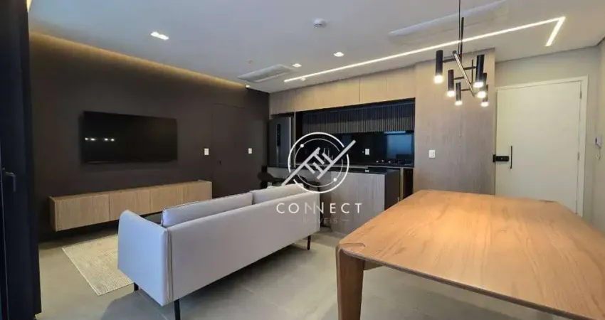 Apartamento com 2 dormitórios para alugar, 78 m² por r$ 12.000,00/mês - brooklin - são paulo/sp