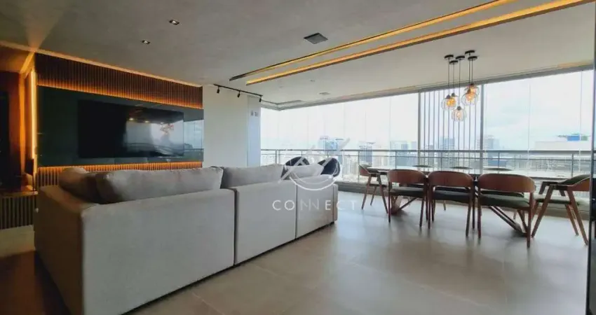 Apartamento com 3 dormitórios à venda, 197 m² por r$ 5.500.000,00 - brooklin - são paulo/sp