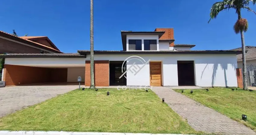 Casa com 5 dormitórios à venda, 620 m² por r$ 3.500.000,00 - residencial cinco (alphaville) - santana de parnaíba/sp