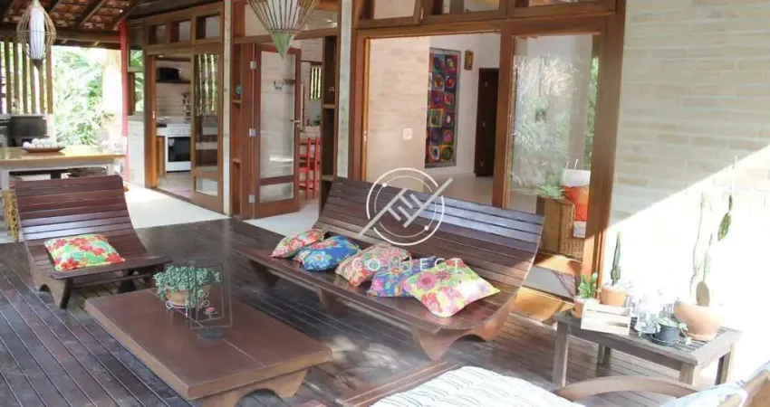 Casa com 4 dormitórios à venda, 350 m² por r$ 2.660.000 - barra do una - são sebastião/sp