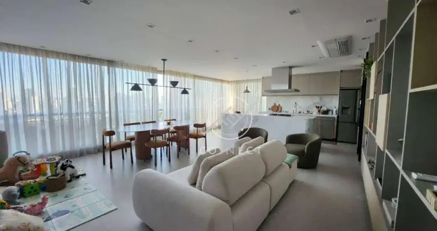 Apartamento com 3 dormitórios à venda, 167 m² por r$ 4.300.000,00 - brooklin - são paulo/sp