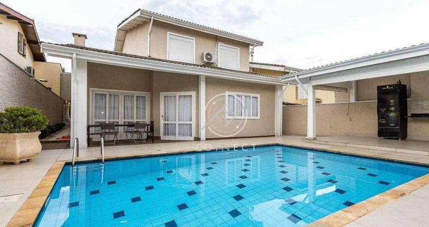 Casa com 4 dormitórios à venda, 280 m² por r$ 3.490.000,00 - residencial onze (alphaville) - santana de parnaíba/sp