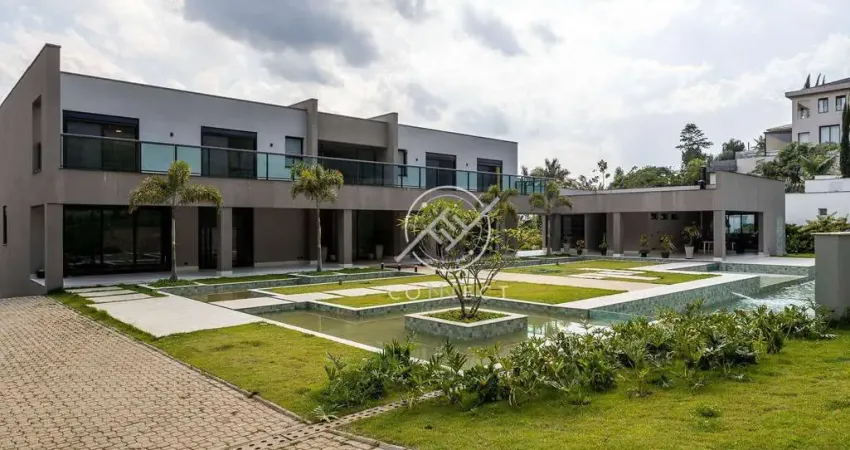 Tambore 1 - casa com 4 dormitórios à venda, 1305 m² por r$ 48.000.000 - residencial tamboré - barueri/sp