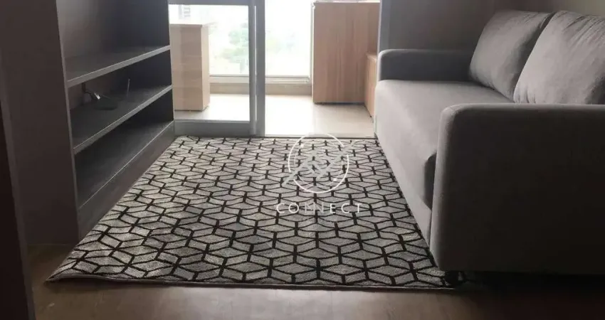 Apartamento com 1 dormitório para alugar, 40 m² por r$ 6.568,00/mês - brooklin - são paulo/sp