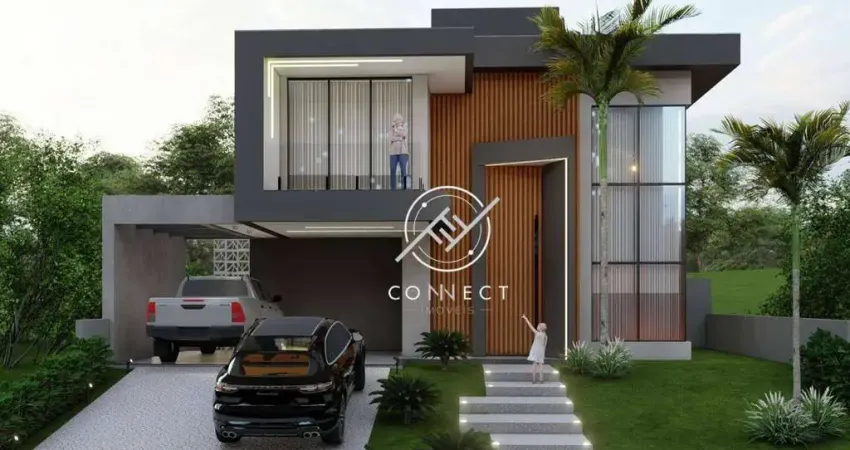 Casa com 4 dormitórios à venda, 220 m² por r$ 1.500.000,00 - condomínio ninho verde ii - pardinho/sp