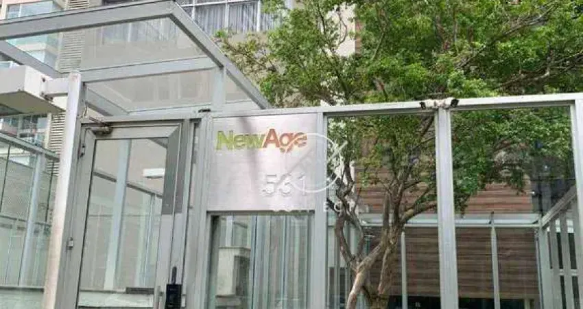 Apartamento com 1 dormitório à venda, 38 m² por r$ 690.000 - brooklin - são paulo/sp