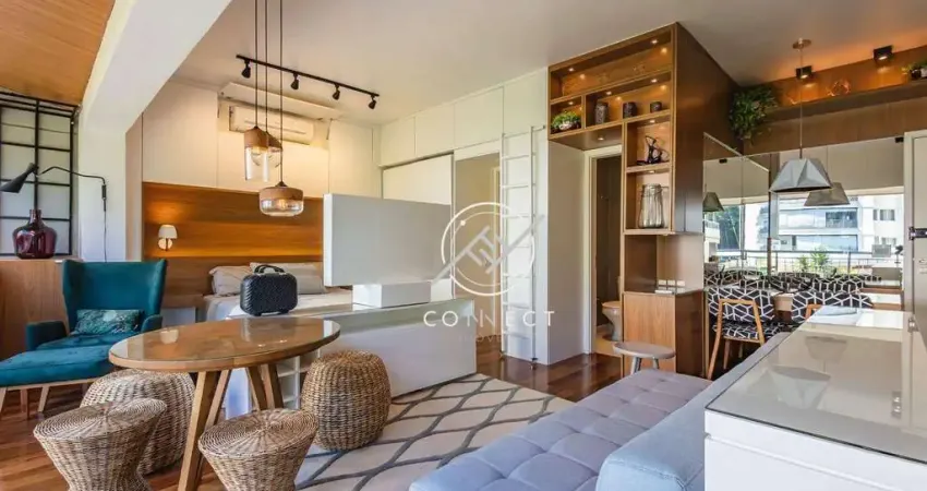 Apartamento com 1 dormitório à venda, 50 m² por r$ 790.000,00 - tamboré - santana de parnaíba/sp