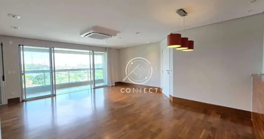 Apartamento com 3 dormitórios para alugar, 160 m² por r$ 18.000,00/mês - brooklin - são paulo/sp