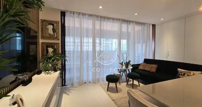 Apartamento com 2 dormitórios, 78 m² - venda por r$ 1.400.000,00 ou aluguel por r$ 11.500,00/mês - brooklin - são paulo/sp