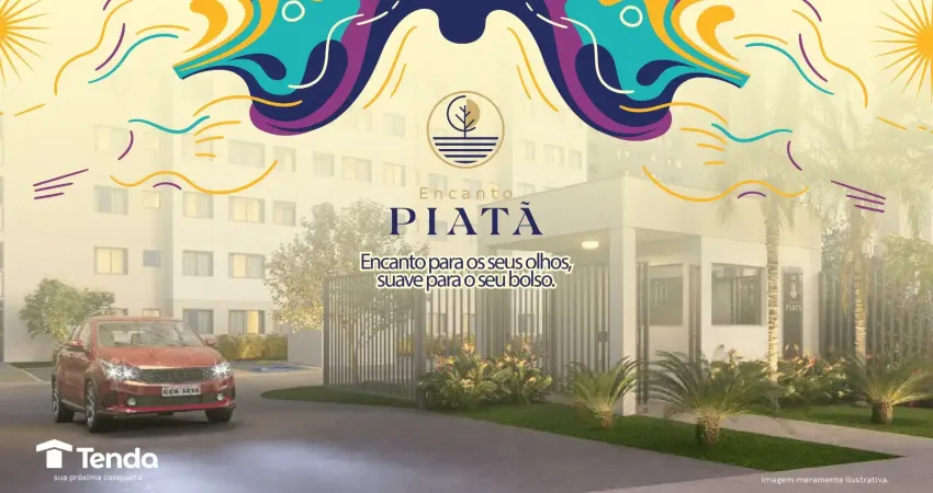 Encanto piatã -  apartamento -2 quartos   com entrada facilitada !