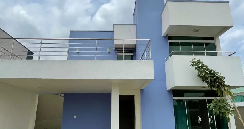 EXCELENTE CASA DUPLEX NO COND. RESERVA DAS FLORES - 3 SUÍTES COM VARANDA, SALA AMPLA - WHATSAPP 929 8144-1596