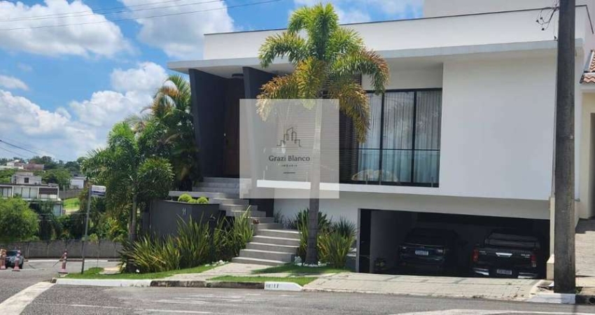 Casa assobradada com 4 dormitórios, piscina aquecida, no Condomínio Parque Esplanada