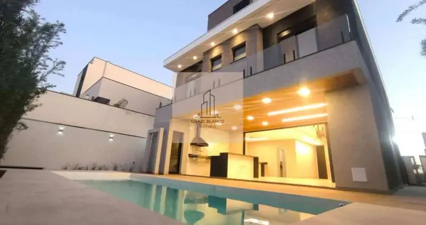 Casa à venda no condomínio cyrela landscape, com 4 suítes, piscina!