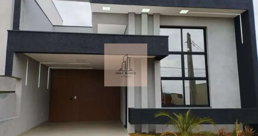 Você busca conforto, beleza e segurança? então conheça essa casa, no condomínio reserva ipanema, com 3 suítes e piscina