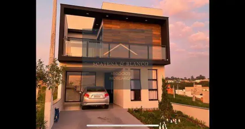 Casa de condomínio à venda, no condomínio horto villagio, em sorocaba, condomínio horto villagio, com 3 quartos, 148m²