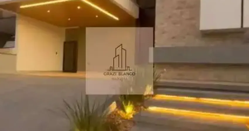 Esta é uma belíssima residência que equilibra o luxo contemporâneo com a praticidade de um projeto totalmente plano