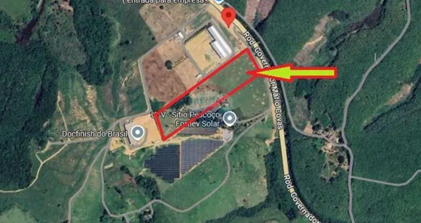 Terreno à venda com 47mil m² e 100m de frente para a BR 101 na Serra