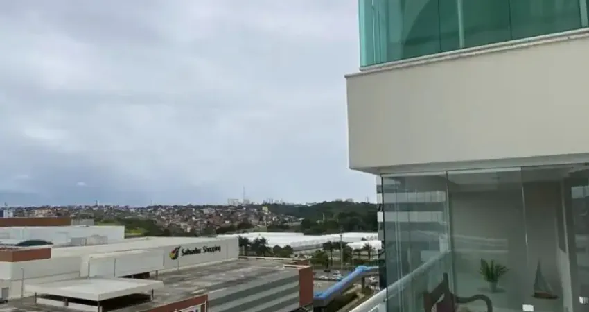 Apartamento 2/4 transformado em 1 suíte com sala ampliada – porteira fechada – localização premium em salvador