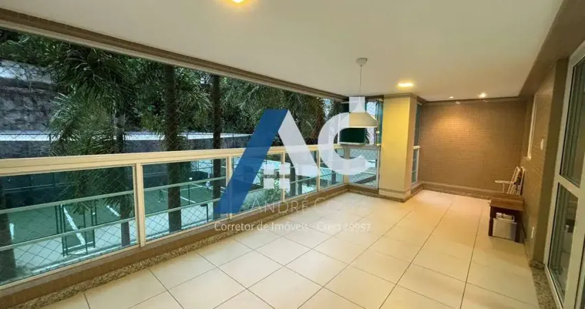 Apartamento Alto Padrão com 143 m², 3/4 + home office, sendo 1 Suíte Master, Lavabo e Banheiro Social  na Barra