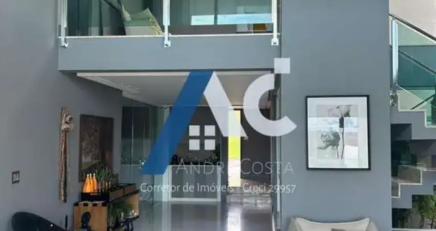 Casa Alto Padrão Alphaville 2, com 4 Quartos e 3 suítes - 424 m² - Semi mobiliada - por R$ 4.400.000,00