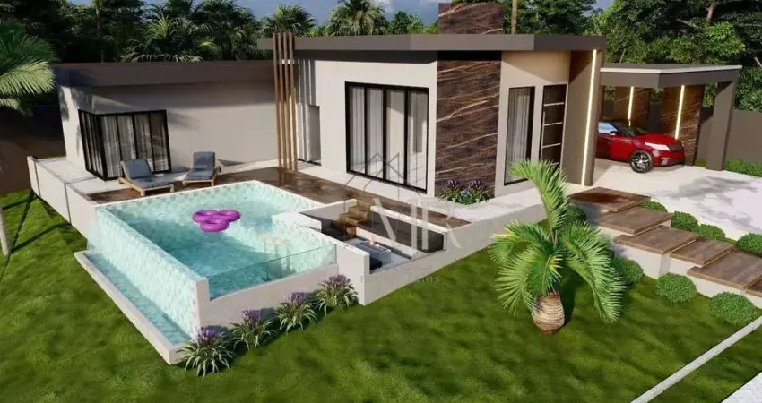 Casa Térrea com 3 suítes à venda, 204 m² por R$ 1.900.000 - Condomínio Shambala III - Atibaia/SP