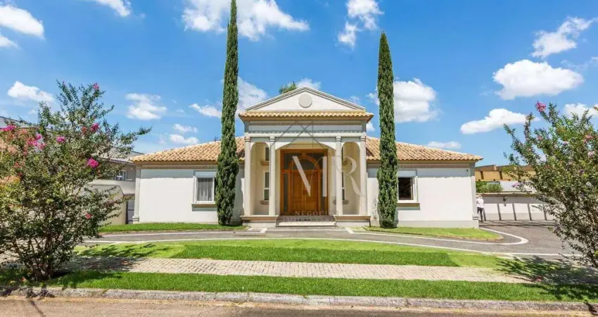 Casa térrea de alto padrão no Condomínio Porto Atibaia à venda,  450m com 4 suítes  por R$ 4.800.000,00 -Atibaia/SP