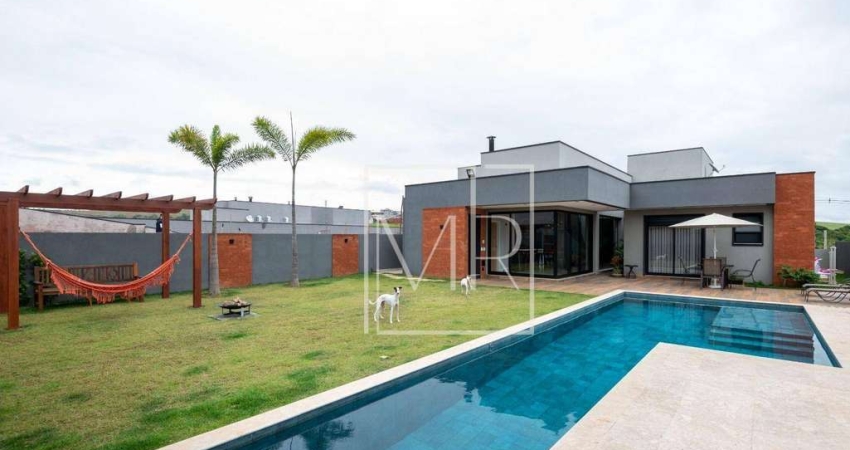 Casa porteira fechada com 3 suites à venda, 336 m² por R$ 2.400.000 - Condomínio Shambala III - Atibaia/SP