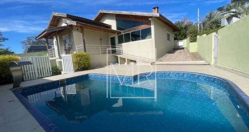 Casa com 4 dormitórios para alugar, 250 m² por R$ 7.671,00/mês - Chacara Fernao Dias - Atibaia/SP