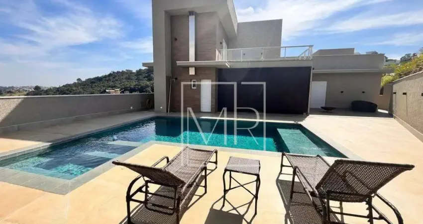 Casa alto padrão com 4 suítes à venda, 355 m² por r$ 5.000.000 - condomínio itaporã - atibaia/sp