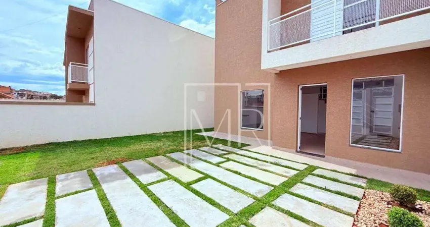 Casa com 2 dormitórios à venda, 83 m² por r$ 495.000,00 - jardim imperial - atibaia/sp