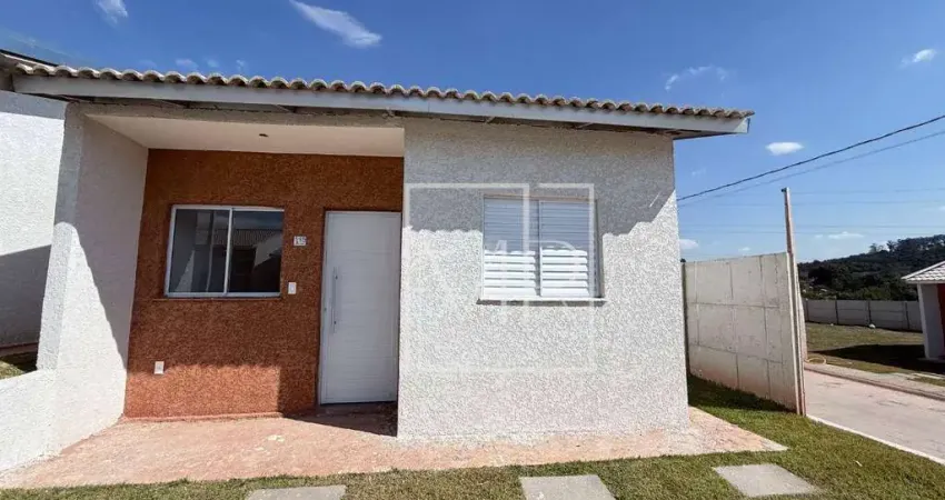 Casa com 2 dormitórios à venda, 50 m² por r$ 280.000,00 - caetetuba - atibaia/sp