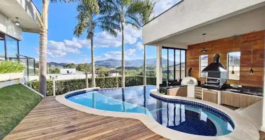 Casa com 3 dormitórios, 274 m² - venda por r$ 2.350.000,00 ou aluguel por r$ 16.122,00/mês - condomínio serra da estrela - atibaia/sp