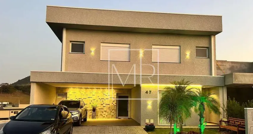 Casa com 3 dormitórios à venda, 337 m² por r$ 2.200.000,00 - condomínio greenfield - atibaia/sp