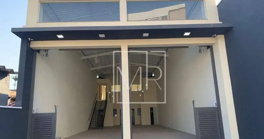 Galpão para alugar, 240 m² por r$ 6.658,33/mês - jardim imperial - atibaia/sp