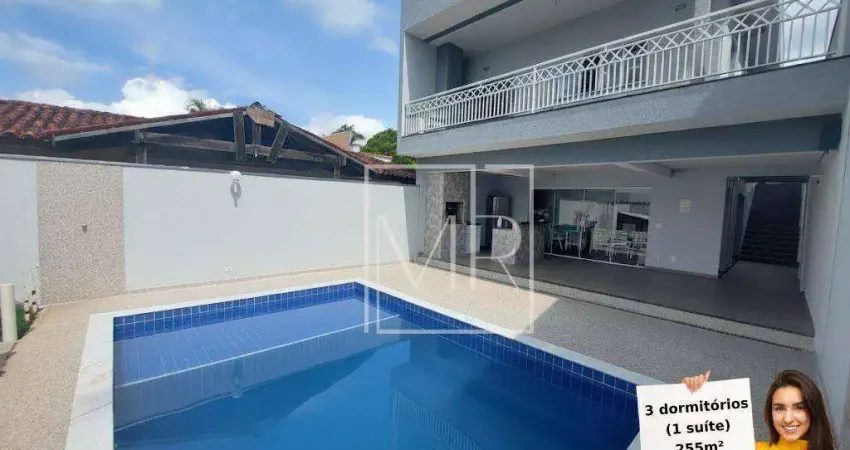 Casa à venda, 3 dormitórios (1 suíte), piscina, 255m² - $1.240.000 – jd. dos pinheiros – atibaia/sp