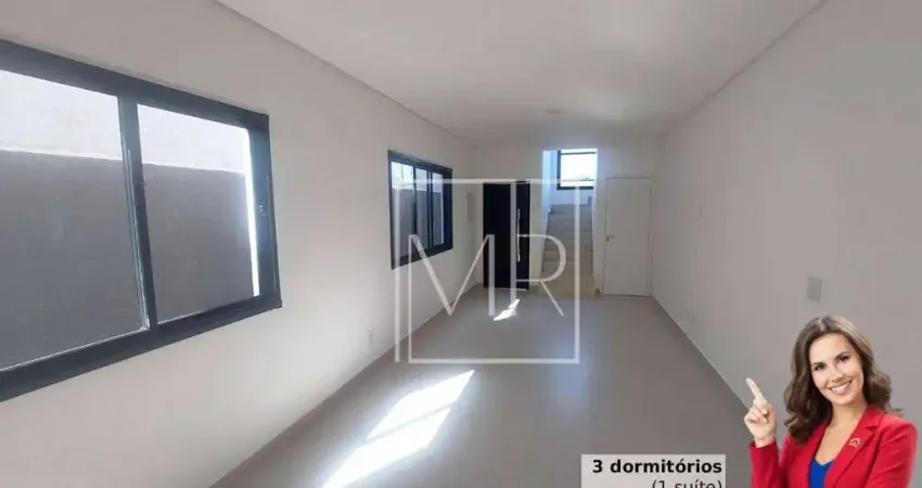 Casa para locação, 3 dormitórios (1 suíte), área gourmet, 105m² - $4.500 – v. petrópolis – atibaia/sp