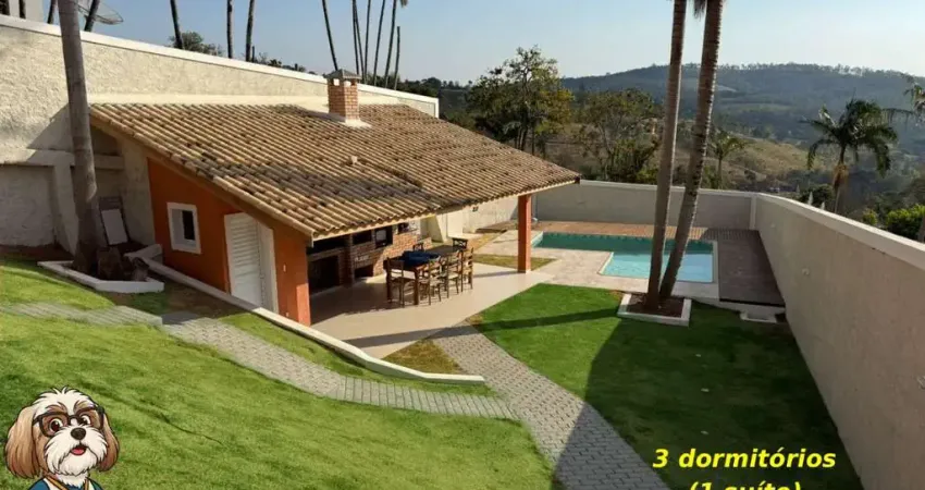 Chácara à venda, 3 dormitórios (1 suíte), piscina, 531m² - $890.000 – jundiaizinho – mairiporã/sp